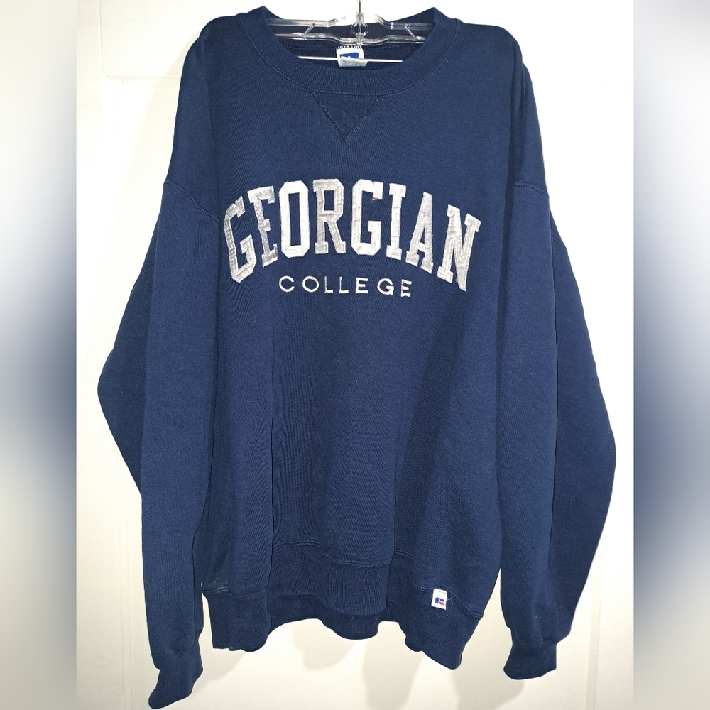 Vintage Georgian College Russell Athletic Crewneck